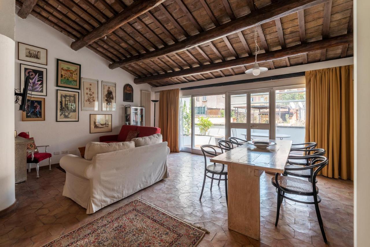 Banchi Vecchi Apartment With Terrace โรม ภายนอก รูปภาพ