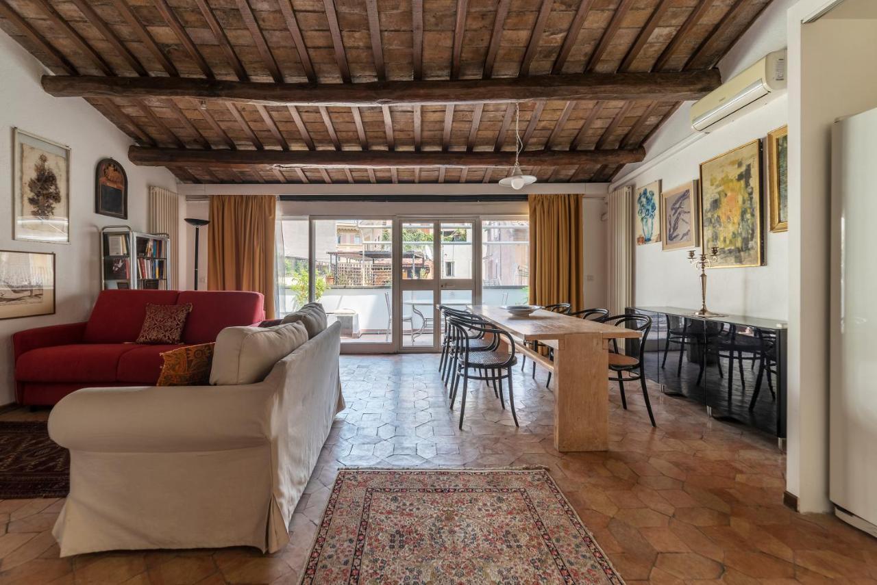 Banchi Vecchi Apartment With Terrace โรม ภายนอก รูปภาพ